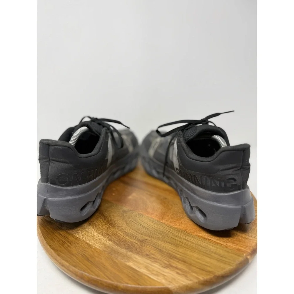 On Cloudsurfer Black Shadow Grey Running Shoes‎ Womens 7.5 3WE30050106 CloudTec